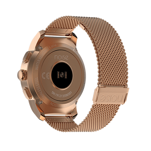 NoiseFit Fusion Hybrid Smart Watch with Leather Strap