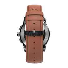 Load image into Gallery viewer, NoiseFit Fusion Hybrid Smart Watch with Leather Strap
