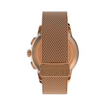 Load image into Gallery viewer, NoiseFit Fusion Hybrid Smart Watch with Leather Strap
