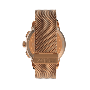 NoiseFit Fusion Hybrid Smart Watch with Leather Strap