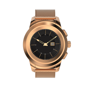 NoiseFit Fusion Hybrid Smart Watch with Leather Strap