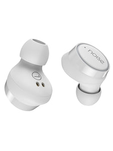 Noise Shots X3 Bass Truly Wireless Headphones with Charging Case - Cool White
