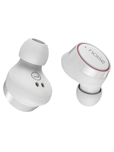 Noise Shots X3 Bass Truly Wireless Headphones with Charging Case - Candy White