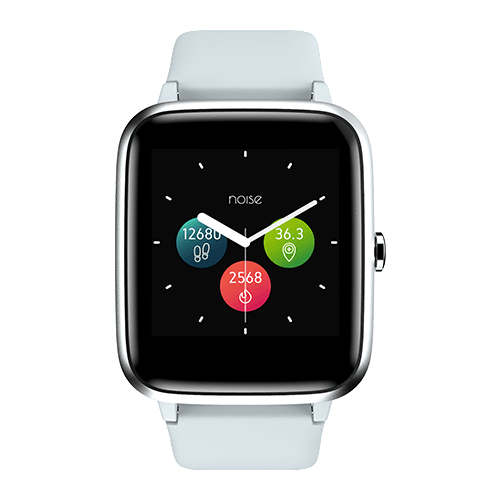 Noise ColorFit Pro 2 Full Touch Control Smart Watch - Mist Grey